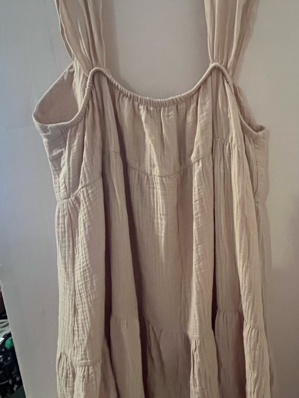 Pretty Little Thing Tiered Sundress. 100% cotton. 18. Cottage. Prairie. - Picture 6 of 6